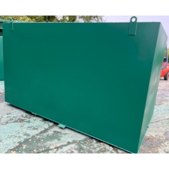 12,000 Litre Bunded Steel Oil Tank