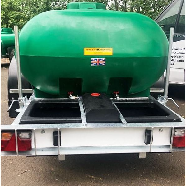 2000 Litre Animal Feeder Site Tow Bowser With Trough