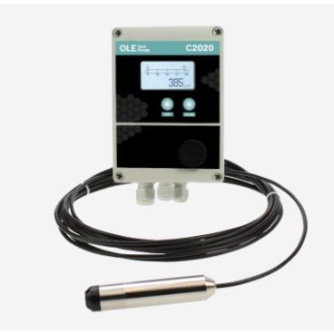 O.L.E C2020 Tank Gauge With High/Low level Alarms