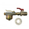 Oil Tank Filter Valve Assembly with 1/4' Turn Valve