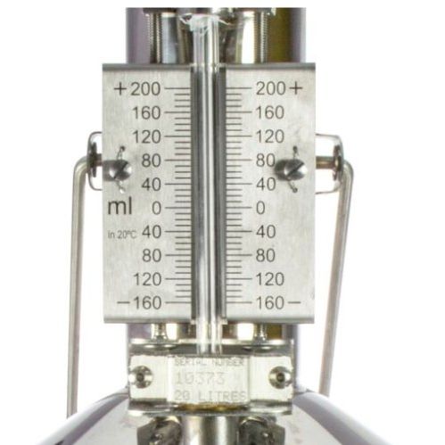 Test Measuring Cans - Stainless Steel