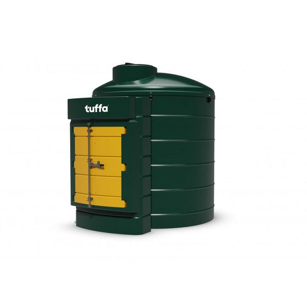 Tuffa 3500 Litre Plastic Bunded Waste Oil Tank - 3500VBWOS
