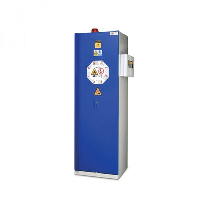 90 Minute 1 Door Lithium-ION Battery Cabinet With Charging & Firepro Suppression - CH-L1F2PGK