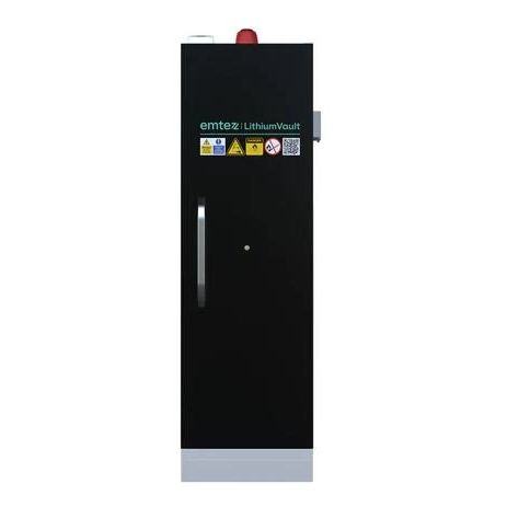 90 Minute 1 Door Lithium-ION Battery Cabinet With Charging & Firepro Suppression - CH-L1F2PGK
