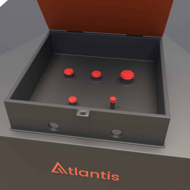 Atlantis StoraFuel 2000 Litre Steel Bunded Diesel Generator Tank