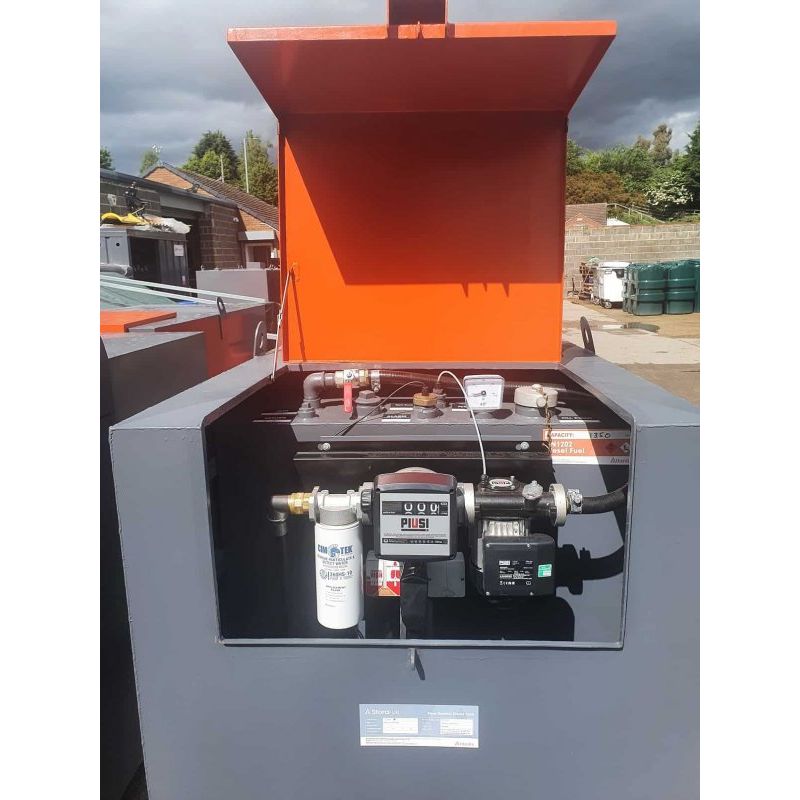 Atlantis StoraFuel 1350 Litre Steel Bunded Diesel Dispensing Tank