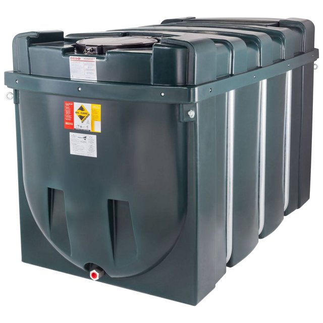 2500 Litre Bunded Oil Tank - Deso H2500BT