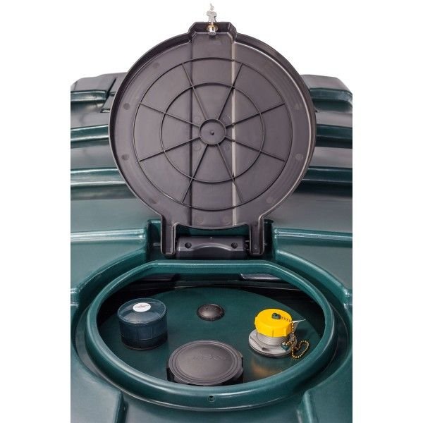 2500 Litre Bunded Oil Tank - Deso H2500BT