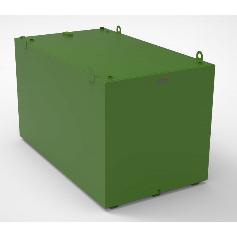Atlantis 5000L Bunded Steel Oil Tank