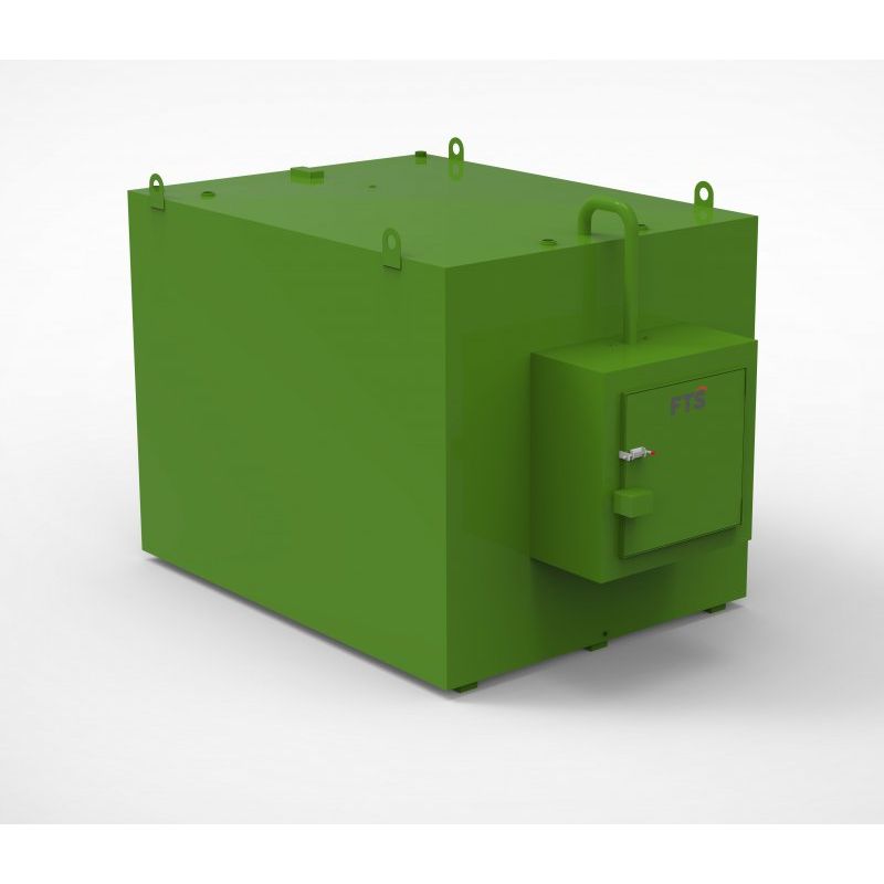 Atlantis 7000L Bunded Steel Oil Tank