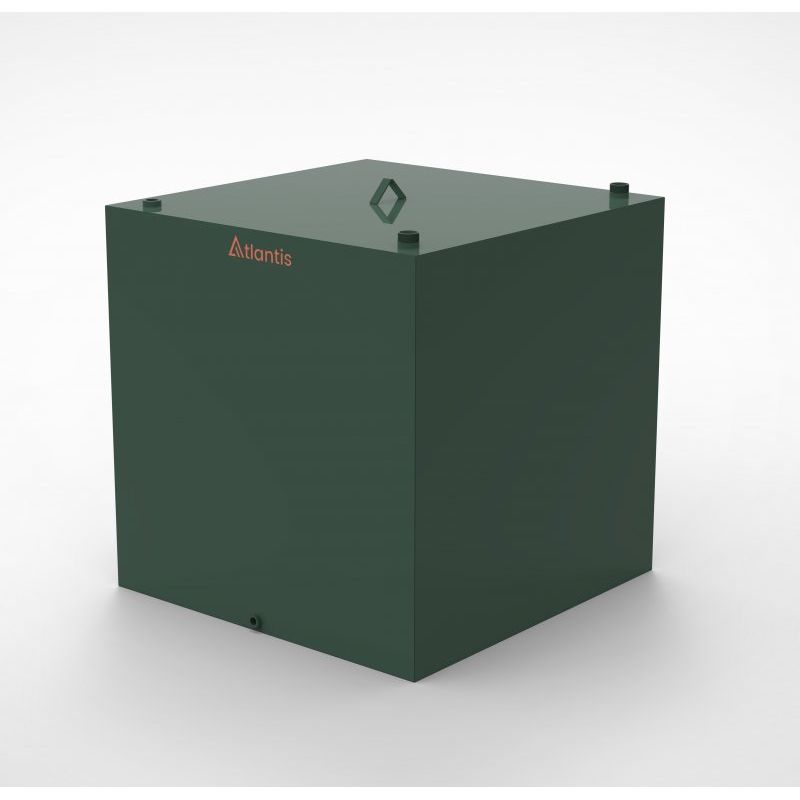 Atlantis 1800 Litre Single Skin Steel Oil Tank