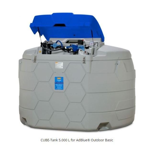 5000 Litre CEMO Cube-Tank Outdoor Basic