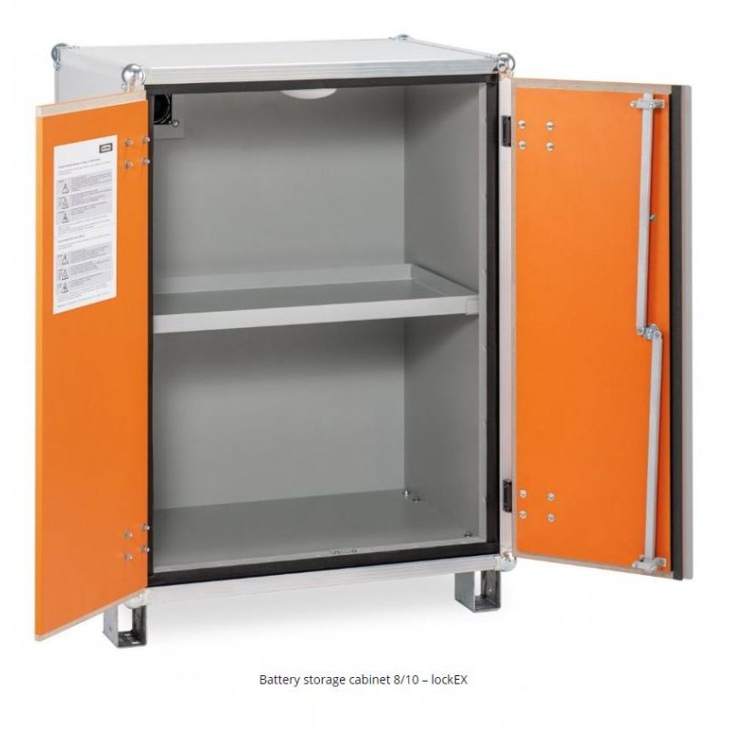 Battery Storage Cabinet 8/10 â€“ lockEX - 11898