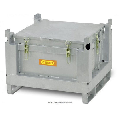 Steel Battery Collection Container - 11201