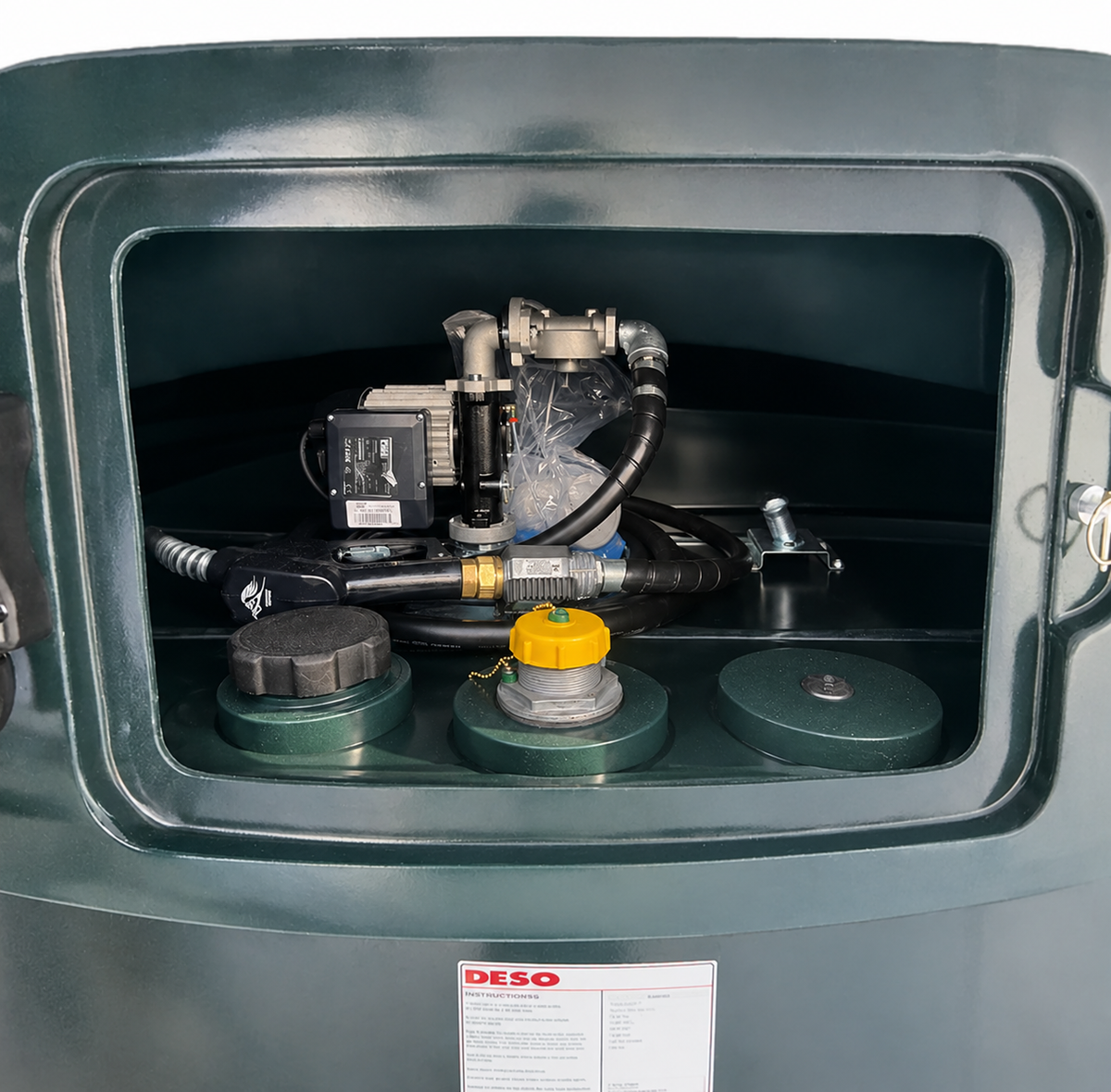 3500 Litre Bunded Diesel Dispensing Tank - Deso V3500PDD
