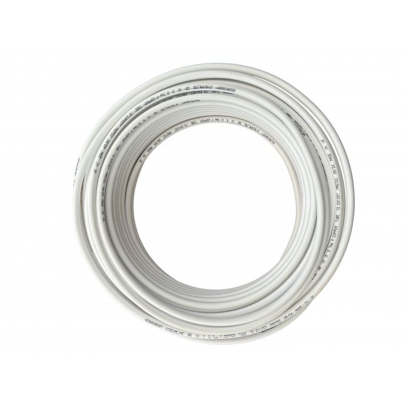 UPVC Coated Oil Line - 10mm Copper Pipe Work 50 Metre Coil