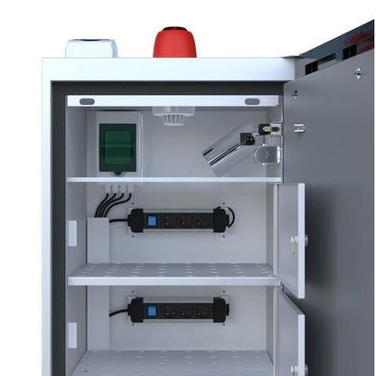 1 Door LithiumVault FirePro Single~Phase Locker Cabinet With Control Panel & Charging - CH-L1F2PG16C