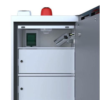 1 Door LithiumVault FirePro Single~Phase Locker Cabinet With Control Panel & Charging - CH-L1F2PG16C