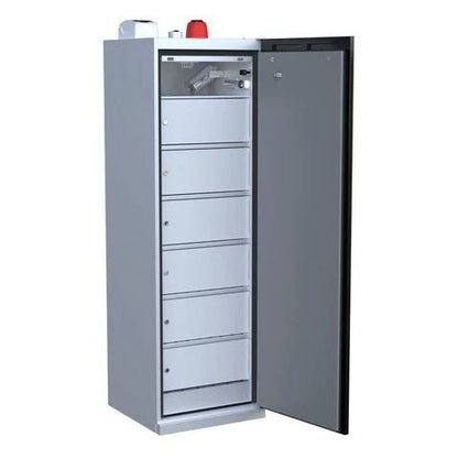 1 Door LithiumVault FirePro Single~Phase Locker Cabinet With Control Panel & Charging - CH-L1F2PG16C