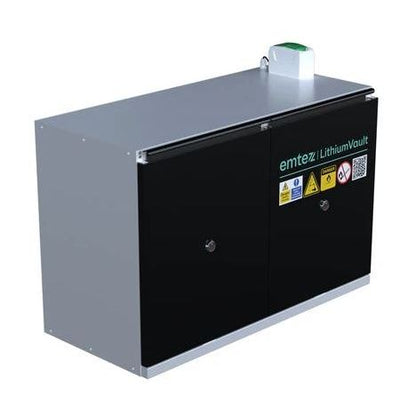 90 Minute Small 2 Door LithiumVault Cabinet with Charging CH-L8PGK