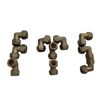 10 x 10mm Compression Elbows