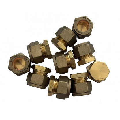 10 x 10mm Compression Cap Ends