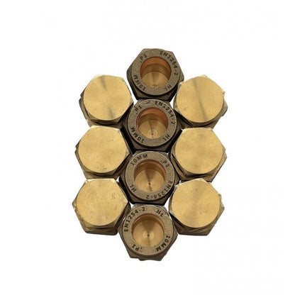 10 x 10mm Compression Cap Ends