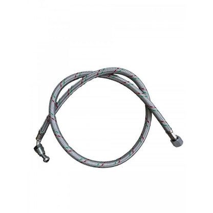 Flexible Oil Line Hose Braided 1/4' M 90 x 1/4'