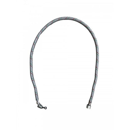 Flexible Oil Line Hose Braided 1/4' M 90 x 1/4'