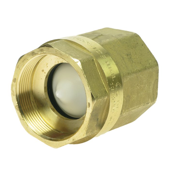 Brass Inline Non Return Valve  Eurostop