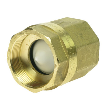Brass Inline Non Return Valve  Eurostop