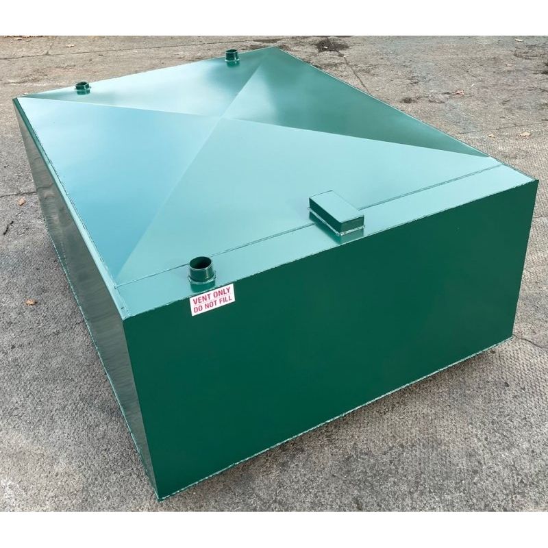1100 Litre Bunded Steel Low Profile Oil Tank