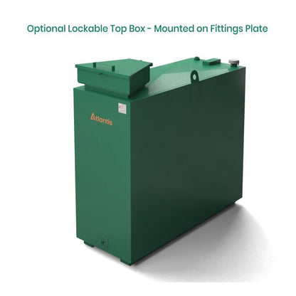 Atlantis 900L Steel Bunded Oil Tank with Imperium® Technology
