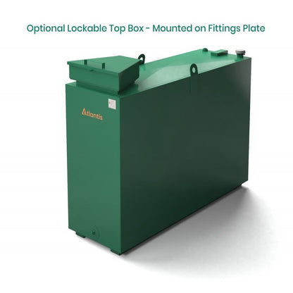 Atlantis 1050L Steel Bunded Oil Tank with ImperiumÂ® Technology