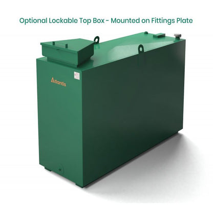 Atlantis 1350L Steel Bunded Oil Tank with ImperiumÂ® Technology