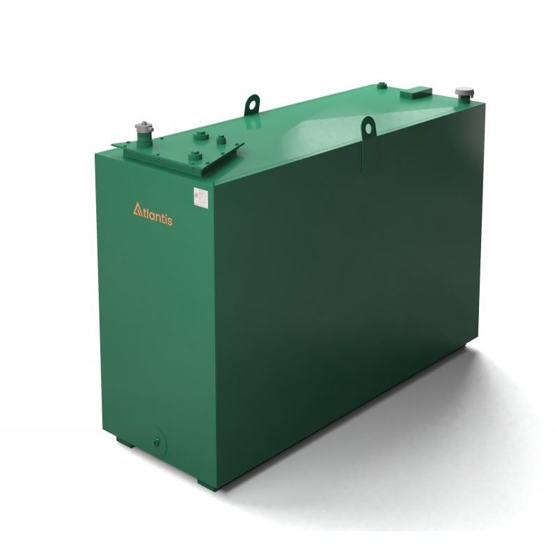 Atlantis 1350L Steel Bunded Oil Tank with ImperiumÂ® Technology