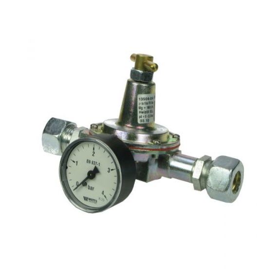 GOK Pressure regulator with Gauge