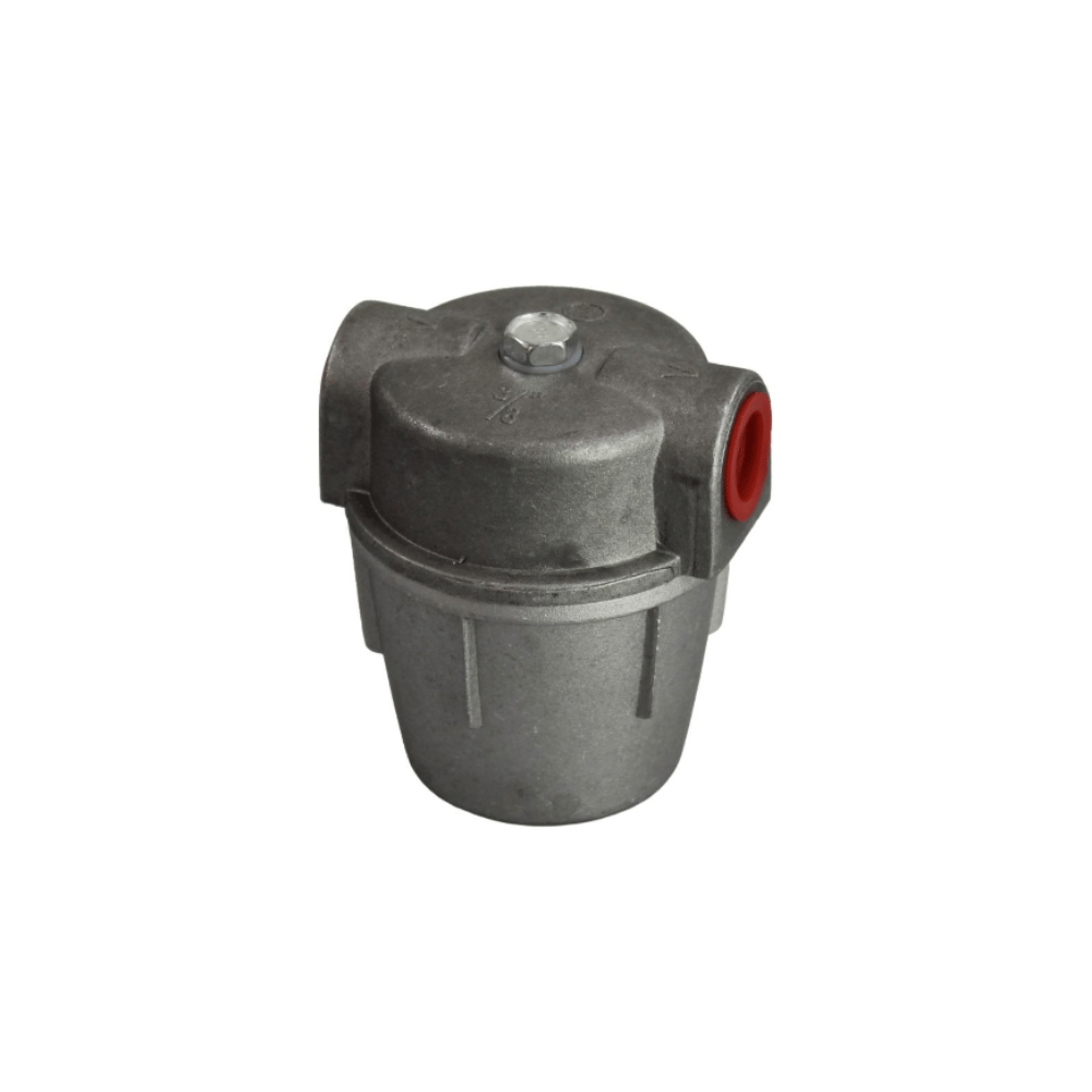 Oil filter Aluminium, 3/8" fittings. Filter bowl assembly 
