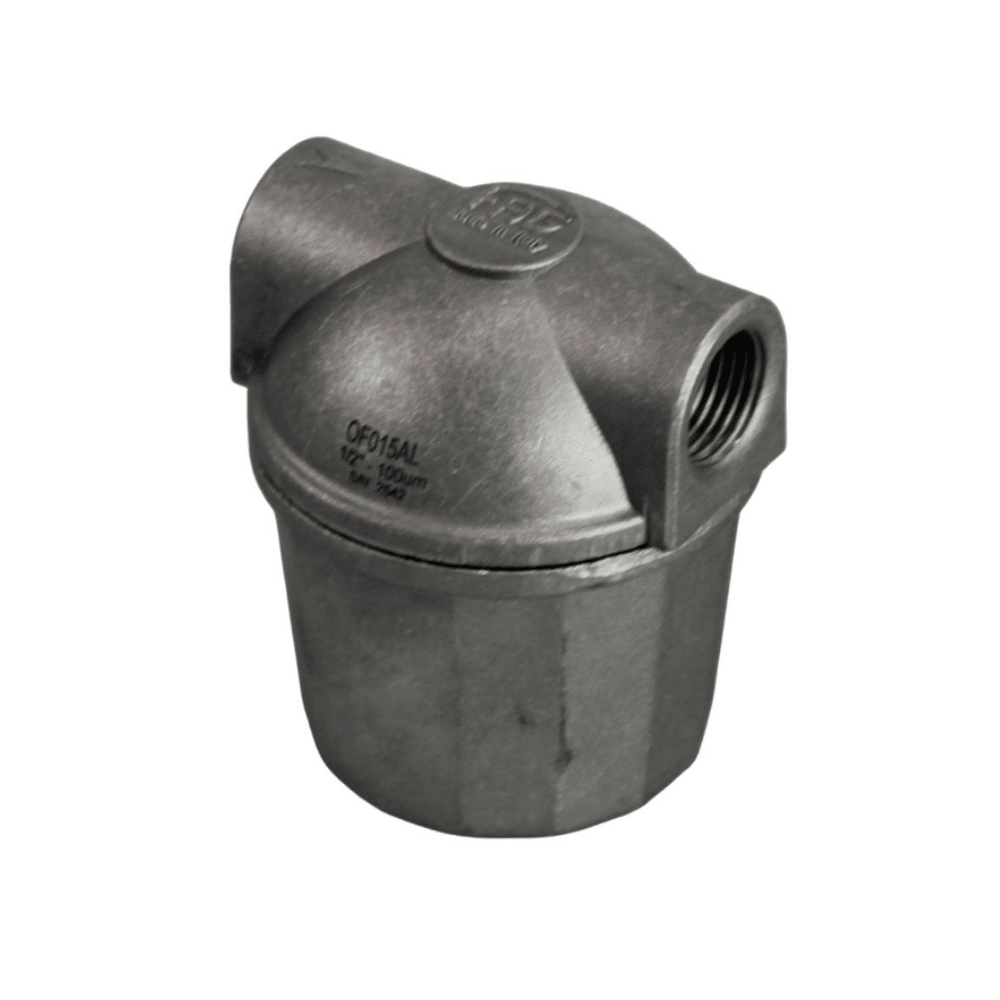 FAG Aluminium Oil Filter, 3/4" threads, filter bowl