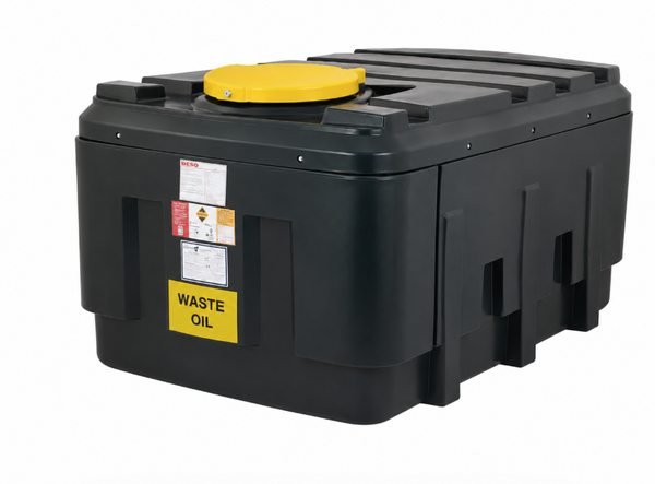 1200 Litre Bunded Waste Oil Tank - Deso LP1200WOW