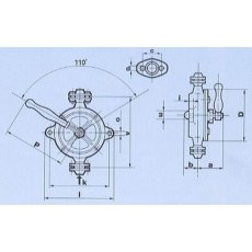 K2 Diesel Semi Rotary Hand Pump