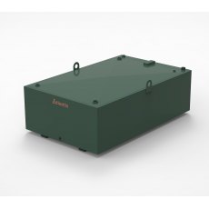 Atlantis 1350L Bunded Low Profile Steel Oil Tank