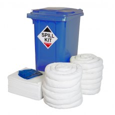 250 Litre Wheelie Bin Fuel Spill Kit OSKM Blue 250 Litre Wheelie Bin Fuel Spill Kit OSKM Blue