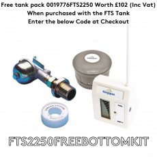 Free Bottom Outlet Kit and Watchman Sonic Advanced (when purchased with FTS2250 Bunded Tank) Free Bottom Outlet Kit and Watchman Sonic Advanced (when purchased with FTS2250 Bunded Tank)
