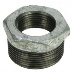 Galvanised reducing bush Galvanised reducing bush