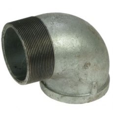 Galvanised Fitting – 90° Elbow – M x F BSPT Galvanised Fitting – 90° Elbow – M x F BSPT