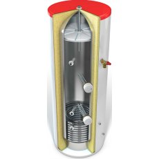 JAB DUC IE Compact 120L Indirect Internal Expansion Unvented Hot Water Cylinder JAB DUC IE Compact 120L Indirect Internal Expansion Unvented Hot Water Cylinder