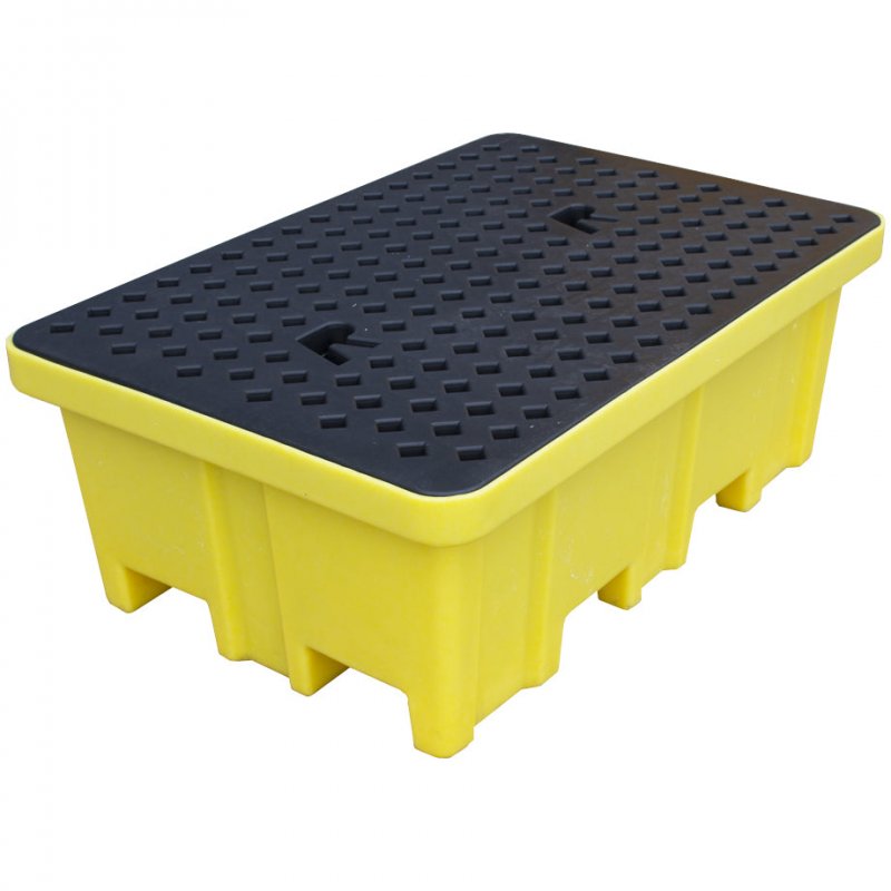 2 Drum Spill Pallet With 4-Way Fork Lift Entry - BP2FW - Fuel Tank Shop