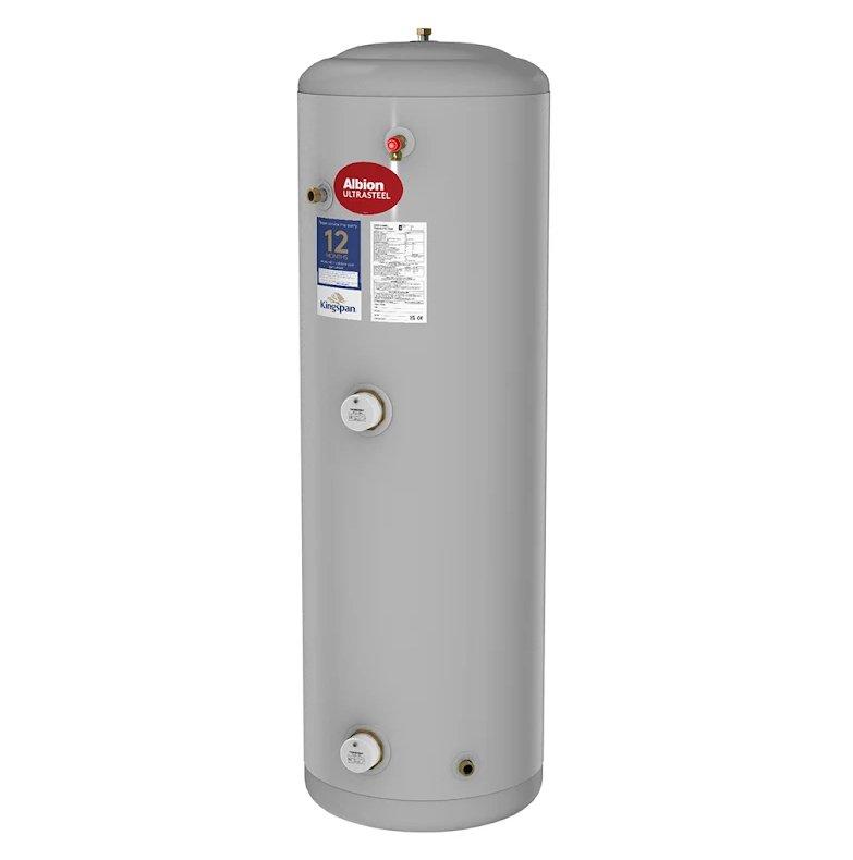 Kingspan Ultrasteel 250 Litre Indirect - Unvented Hot Water Cylinder