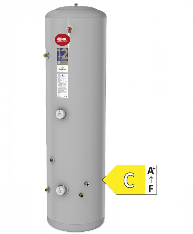 Kingspan Ultrasteel 300 Litre Indirect - Unvented Hot Water Cylinder AUI300ERP